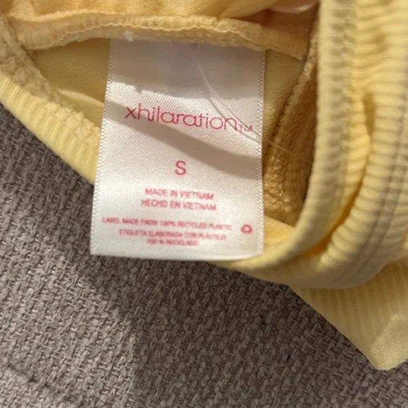 Xhilaration Yellow Bikini Top - Picture 5 of 5